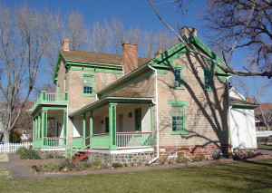 Brigham Young winter home, St. George, UT. Photo by Kenneth Mays.