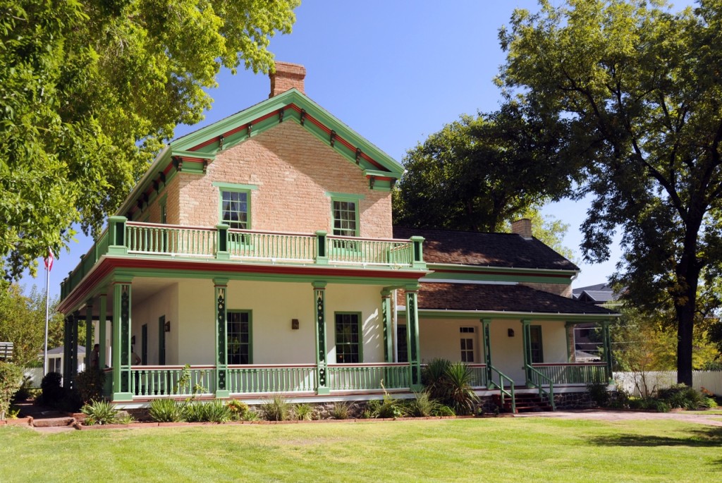 Brigham Young winter home, St. George, UT. Photo by Kenneth Mays.