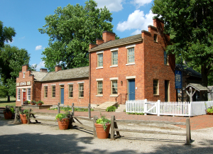 Jonathan Browning home and gun shop. Photo by Kenneth Mays.