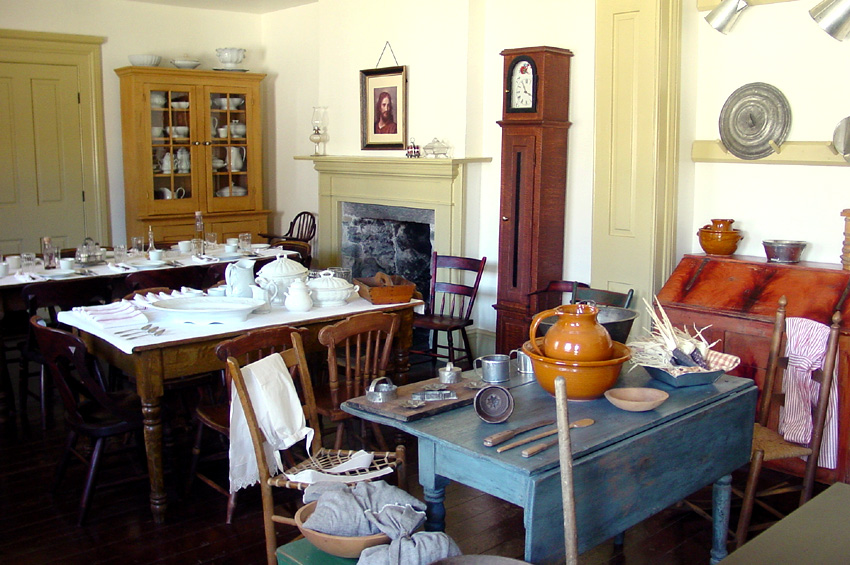 Cove Fort, restore interior room. Photo by Kenneth Mays.