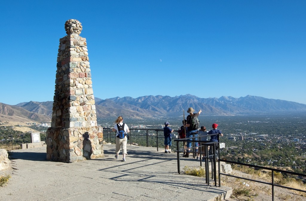 Ensign Peak. Photo by Kenneth Mays.