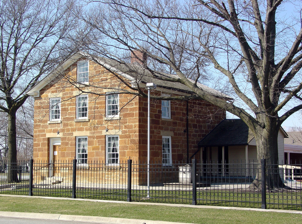 Carthage Jail viewed from the southeast.