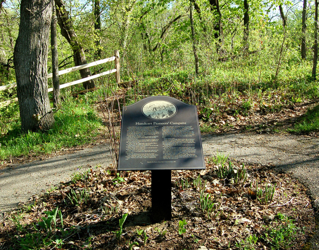 Handcart Park, Iowa City, IA. Photo by Kenneth Mays.