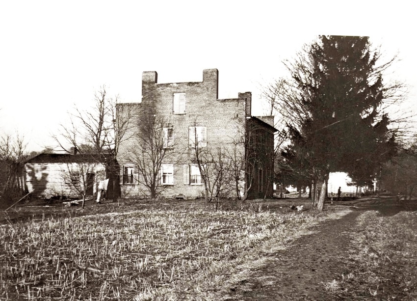 Original John Johnson Inn, Kirtland, Ohio. Photo from LDSCA.