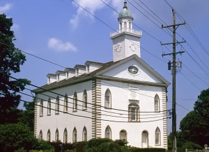 Kirtland Temple. Photo (1985) by Kenneth Mays.