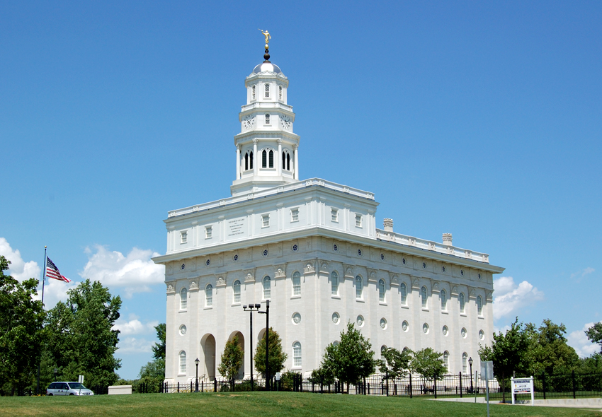 The rebuilt Nauvoo Temple. Photo by Kenneth Mays.