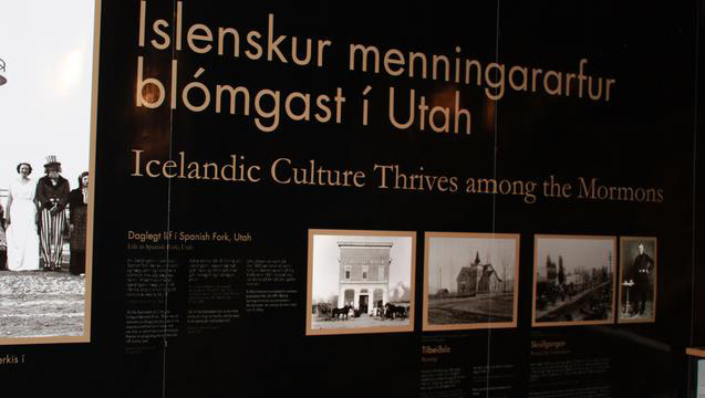 A new museum exhibit in Vestmannaeyjar, Iceland, tells the story of Icelanders who joined The Church of Jesus Christ of Latter-day Saints and emigrated to Utah between 1854 and 1914. © 2011 Intellectual Reserve, Inc. All rights reserved