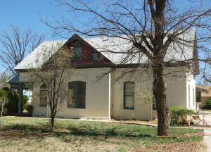 Side view of the Kimball childhood home, Thatcher, Arizona. Photo by Kenneth Mays.