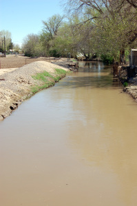 This canal near the Kimball childhood home is the site where Spencer W. Kimball was baptized. Photo by Kenneth Mays