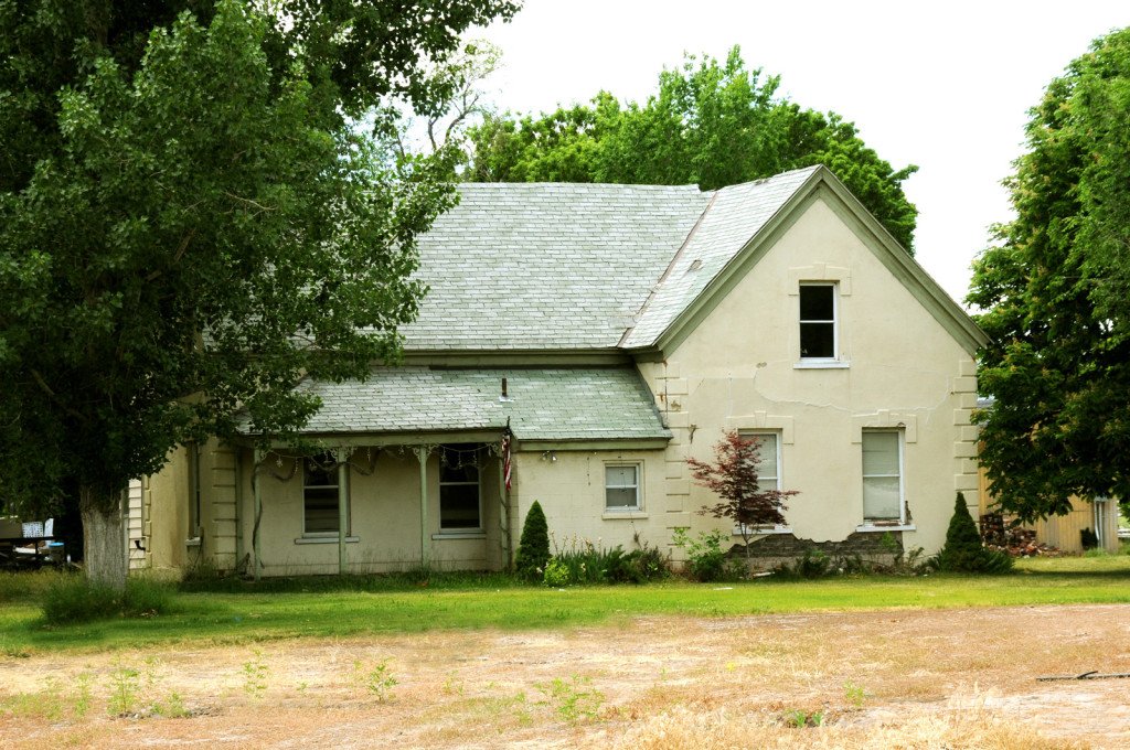 The Thomas Roueche home in which President John Taylor died. Photo by Kenneth May.