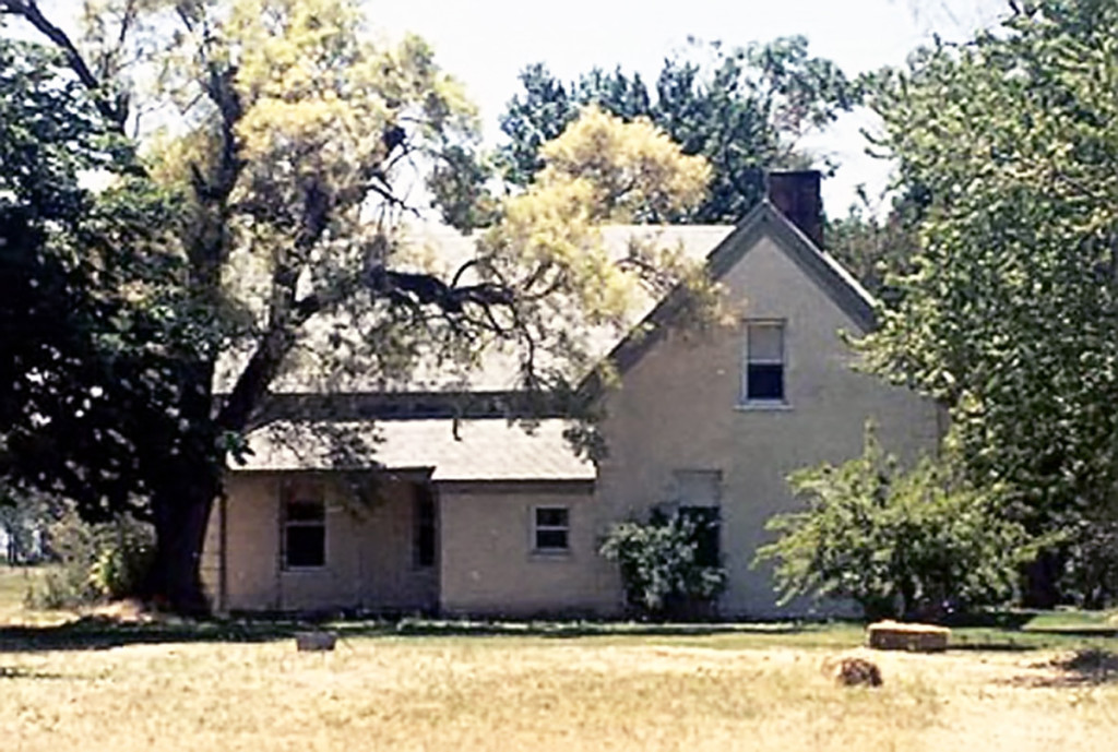 Older view of the Thomas Roueche home in which President John Taylor died. Photo by Kenneth May.