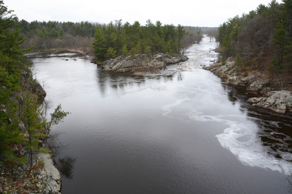 The Black River at the site known as "Mormon Riffles."