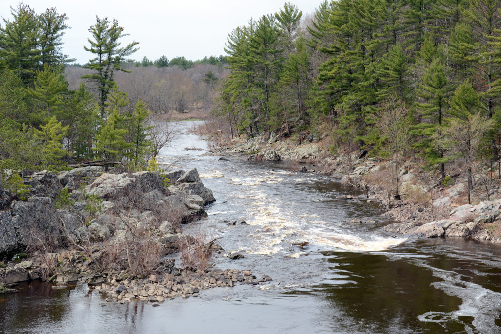 The Black River at the site known as "Mormon Riffles."