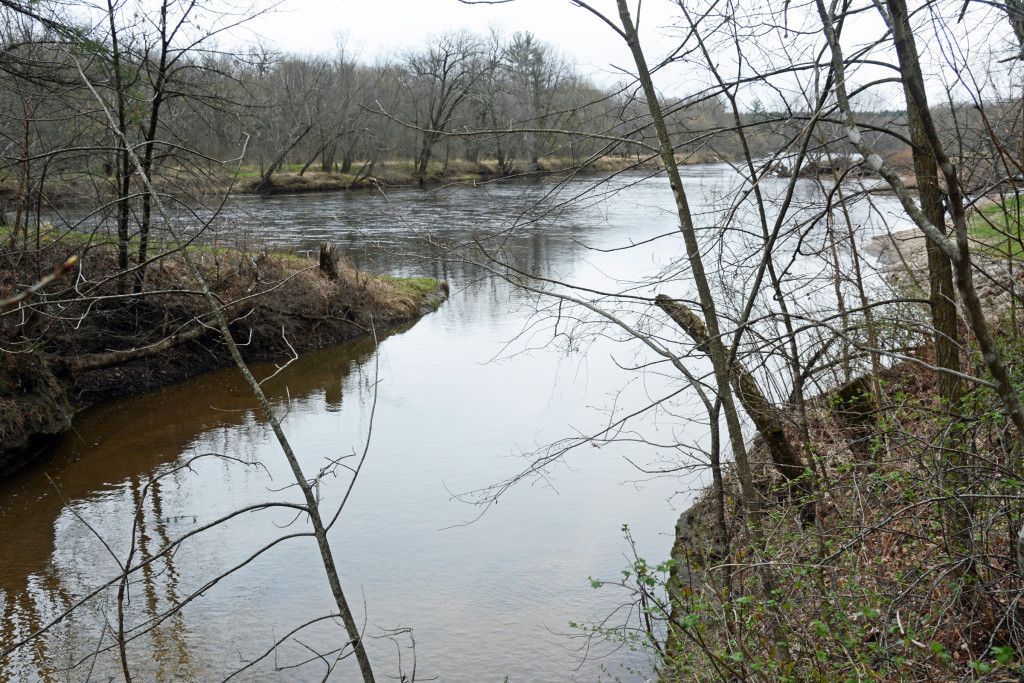 Roaring Creek as it joins the Black River, site of the first sawmill used by Latter-day Saints in Wisconsin.