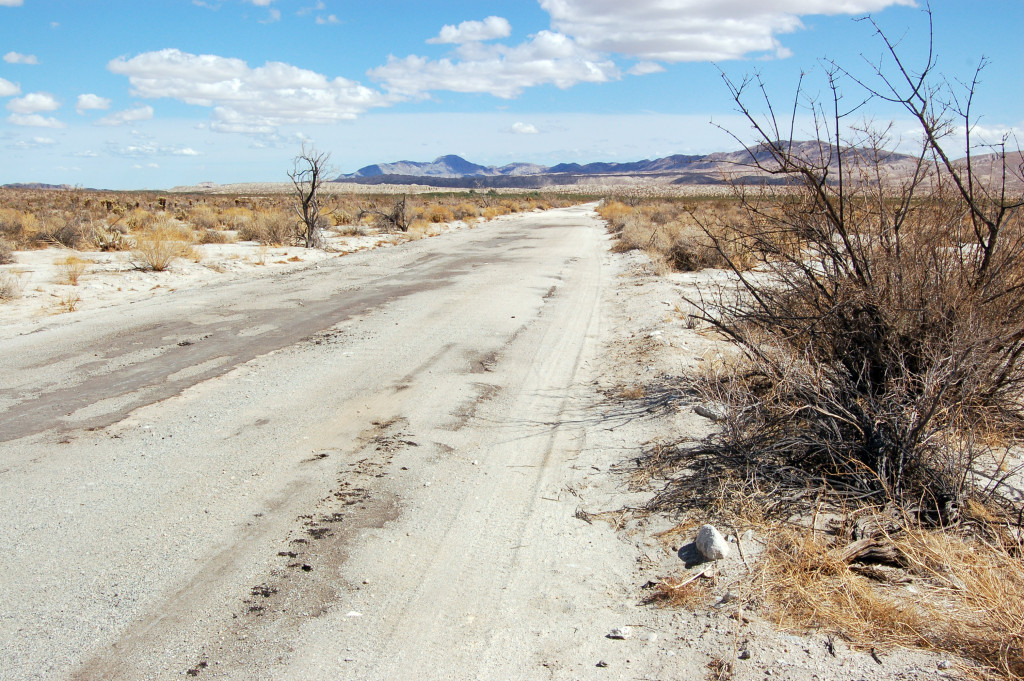 Mormon Battalion route that became the stage route. Photo by Kenneth Mays.