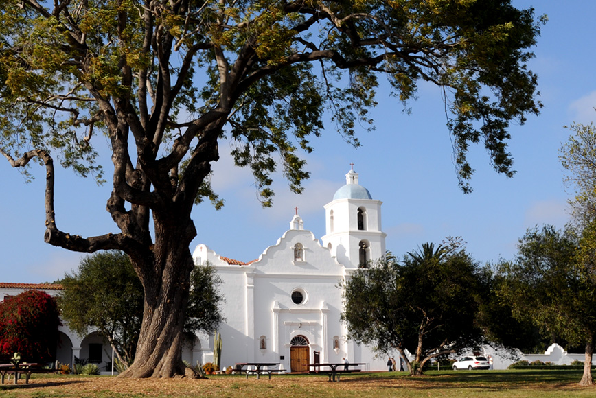Old Mission San Luis Rey. Photo by Kenneth Mays.