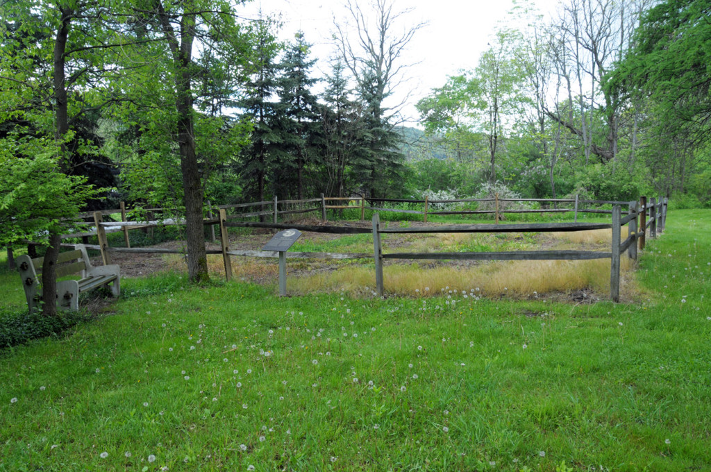 Home site of Isaac and Elizabeth Hale, Harmony, PA. Photo by Kenneth Mays.