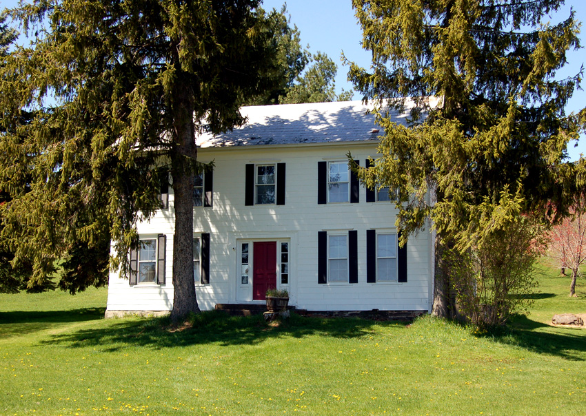 Josiah Stowell home, Afton, NY. Photo (2006) by Kenneth Mays.