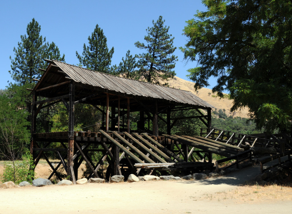 Rebuilt Sutter's Mill, Coloma, California. Photo by Kenneth Mays.