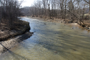 Aurora Branch of the Chagrin River at Orange, Ohio. Photo by Kenneth Mays.