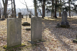 Cemetery at Orange, Ohio. Photo by Kenneth Mays.