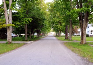 South Dayton Village, once Perrysburg, NY. Photo by Kenneth Mays.