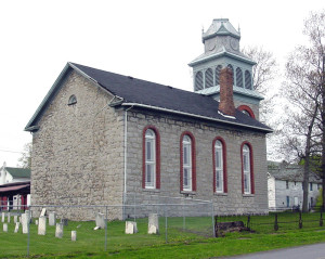 Christ Church, Fayette, NY. Photo (2003) by Kenneth Mays.