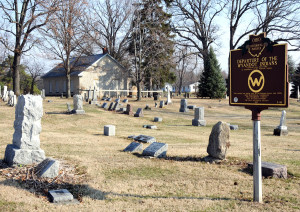 Wyandott Mission Church, Upper Sandusky, Ohio. Photo (2009) by Kenneth Mays.