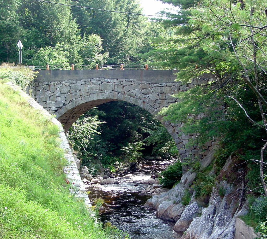 Stone bridge near Gilsum, New Hampshire. Photo by Kenneth Mays.
