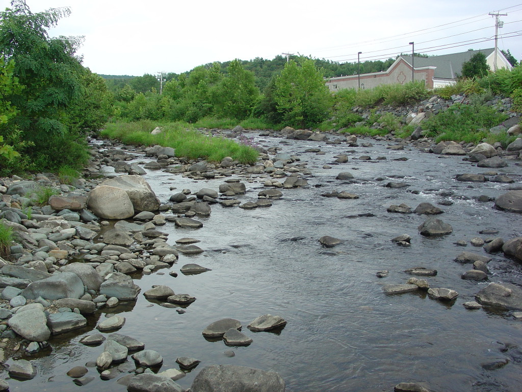 Mascoma River, West Lebanon, NH. Photo (2005) by Kenneth Mays.