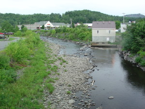 Mascoma River, near the site of Joseph Smith's boyhood operation. Photo (2005) by Kenneth Mays.