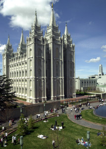 Temple Square. Photo by Kenneth Mays.