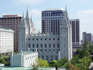 Temple Square. Photo by Kenneth Mays.