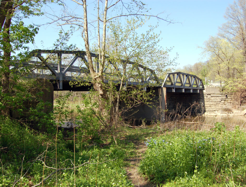 Bridge over the Vermilion River, Lorain County, OH. Photo by Kenneth Mays.