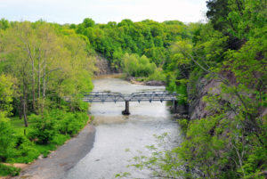 Bridge over the Vermilion River, Lorain County, OH. Photo by Kenneth Mays.