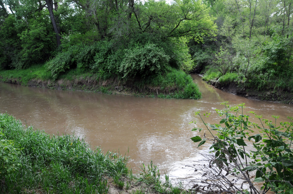 Mosquito Creek, Council Bluffs, IA. Photo by Kenneth Mays.