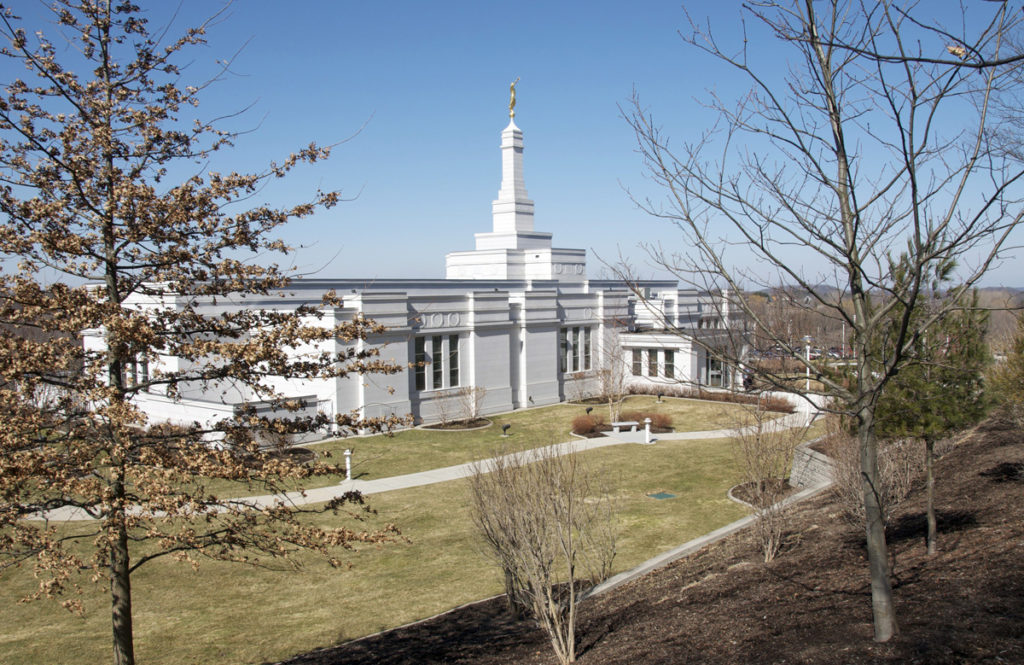 Palmyra, New York Temple. Photo by Kenneth Mays.