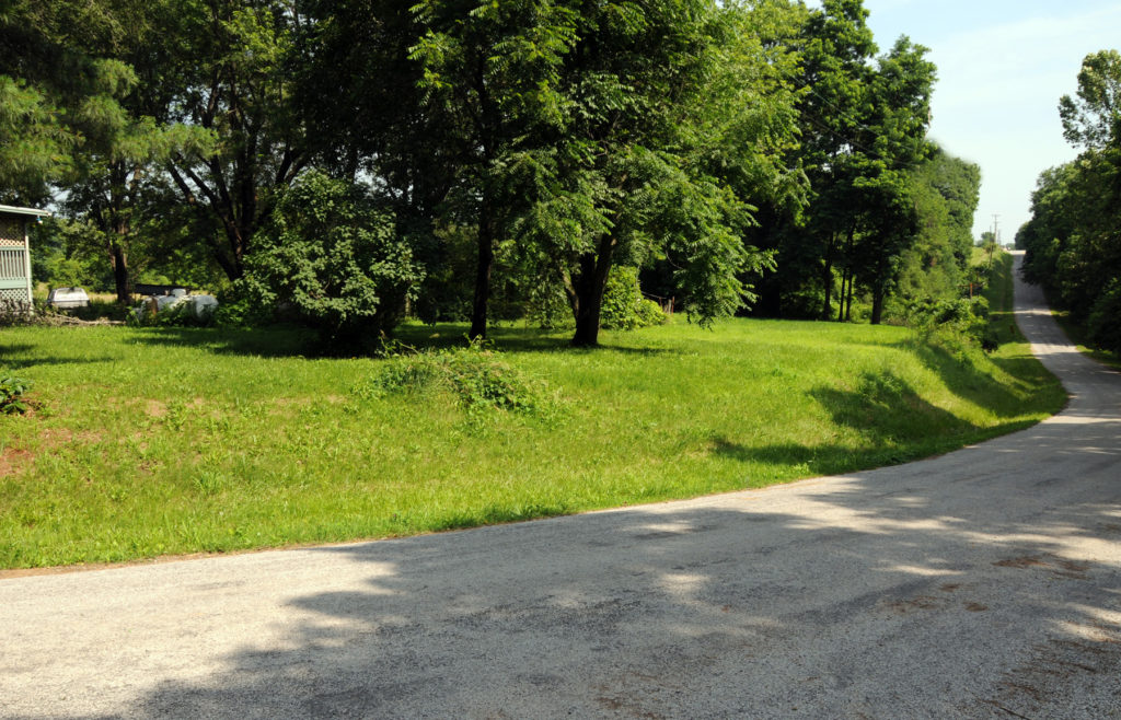 Site of the Michael Arthur farm, Clay County. MO. Photo by Kenneth Mays.