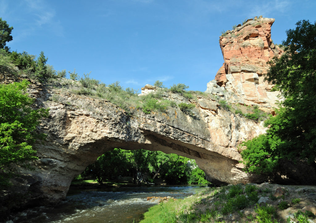 Ayres Natural Bridge, Wyoming