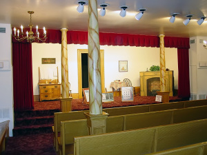 Cultural Hall interior view, main floor. Photo by Kenneth Mays