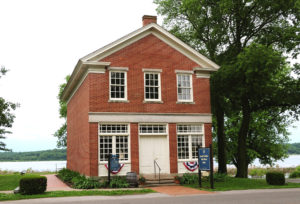 Rebuilt Red Brick Store, Nauvoo, IL. Photo by Kenneth Mays.