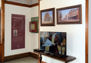 Mormon history room in The History Museum, Quincy, Illinois. Photo by Kenneth Mays