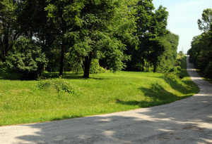 View of what was once the Michael Arthur farm, Liberty, Missouri. Photo by Kenneth Mays.