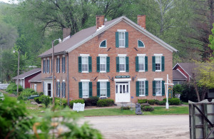 Mason House Inn at Bentonsport, IA. Photo by Kenneth Mays.