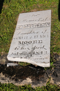 Headstone of Perlea Moore